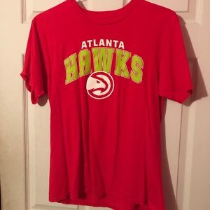 Atlanta Hawks Red Graphic T-Shirt Mens Medium M